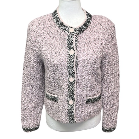 Geiger Collections Cardigan Sweater Pink - Picture 1 of 8